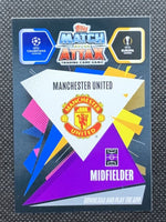 Bruno Fernandes 2020 2021 Topps Match Attax UEFA Man Of The Match Series Mint Card #MM13
