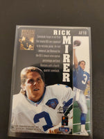 Rick Mirer 1995 Action Packed Armed Forces Gold Series Mint Card #AF10
