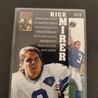 Rick Mirer 1995 Action Packed Armed Forces Gold Series Mint Card #AF10