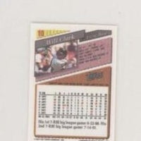 Will Clark 1993 Topps Micro Series Mint Card #10