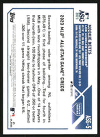 Mookie Betts 2023 Topps Update All-Star Game Series Mint Card #ASG-5
