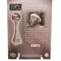Carmelo Anthony 2005 2006 Upper Deck ESPN ESPY Award Winners Series Mint Card #ESPY-CA