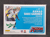 Ahmad Sauce Gardner 2023 Panini Donruss Action All-Pros Series Mint Card #AAP-14
