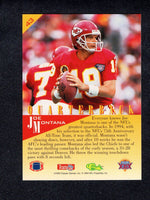 Joe Montana 1994 Classic NFL Experience Series Mint Card #43
