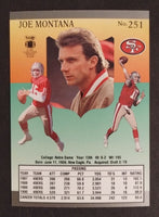 Joe Montana 1991 Fleer Ultra Series Mint Card #251
