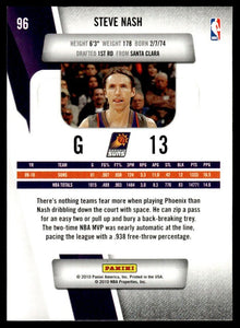 Steve Nash 2010 2011 Panini Prestige Series Mint Card #96