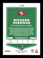 Richard Sherman 2021 Donruss Series Mint Card #60
