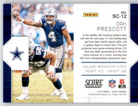 Dak Prescott 2019 Score Signal Callers Series Mint Card #SC-12
