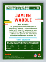 Jaylen Waddle 2023 Donruss Press Proof Blue Series Mint Card #185
