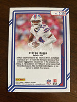 Stefan Diggs 2022 Donruss Dominators Series Mint Insert Card #D-29
