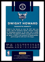 Dwight Howard 2017 2018 Panini Donruss Series Mint Card #19
