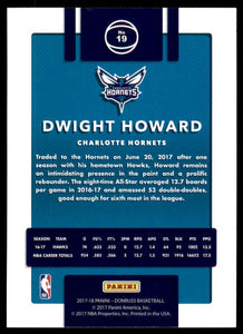 Dwight Howard 2017 2018 Panini Donruss Series Mint Card #19