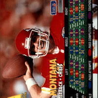 Joe Montana 1995 Pinnacle Zenith Series Mint Card #279