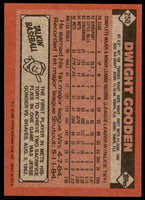 Dwight Gooden 1986 Topps Series Mint Card  #250
