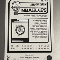 Jayson Tatum 2023 2024 Hoops Winter Series Mint Card #183