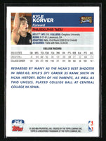 Kyle Korver 2003 2004 Topps Collection GOLD FOIL Series Mint Card #264
