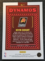 Kevin Durant 2023 2024 Panini NBA Hoops Dynamos Series Mint Card #7
