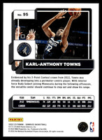 Karl-Anthony Towns 2022 2023 Panini Donruss Mint Card #95
