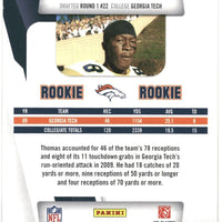 Demaryius Thomas 2010 Panini Prestige Series Mint ROOKIE Card #230