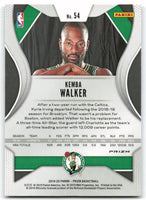 Kemba Walker 2019 2020 Panini Prizm Series Mint Card #54
