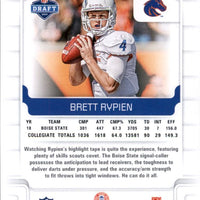 Brett Rypien 2019 Score Gold Parallel Series Mint Rookie Card #412