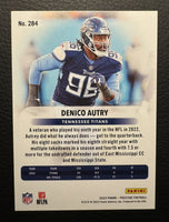 Denico Autry 2023 Panini Prestige Xtra Points Diamond Series Mint Card #284
