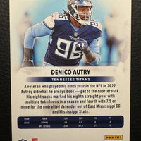 Denico Autry 2023 Panini Prestige Xtra Points Diamond Series Mint Card #284