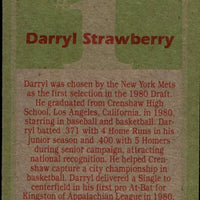 Darryl Strawberry 1985 Topps #1 Draft Pick Series Mint Card #278