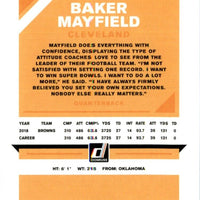 Baker Mayfield 2019 Panini Donruss Series Mint Card #65