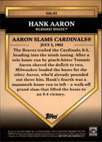 Hank Aaron 2012 Topps Golden Greats Series Mint Card #GG51
