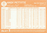 Andy Pettitte 2013 Topps Heritage Series Mint Card #391
