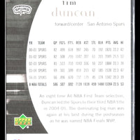 Tim Duncan 2005 2006 SP Authentic Series Mint Card #77