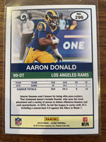 Aaron Donald 2019 Score Gold Series Mint Card #295
