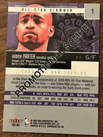 Vince Carter 2003 2004 Fleer Showcase Promotional Sample Series Mint Card #1
