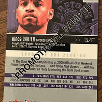 Vince Carter 2003 2004 Fleer Showcase Promotional Sample Series Mint Card #1