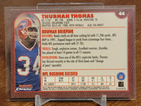 Thurman Thomas 1999 Bowman Chrome Series Mint Card #44
