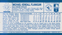 Mike Flanagan 1980 Kellogg's Cereal 3D Mint Card #3
