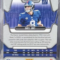 Daniel Jones 2022 Panini Playbook Purple Series Mint Card #92