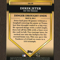 Derek Jeter 2012 Topps Golden Greats Series Mint Card #GG29