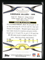 Keenan Allen 2014 Topps Platinum Series Mint Card #8
