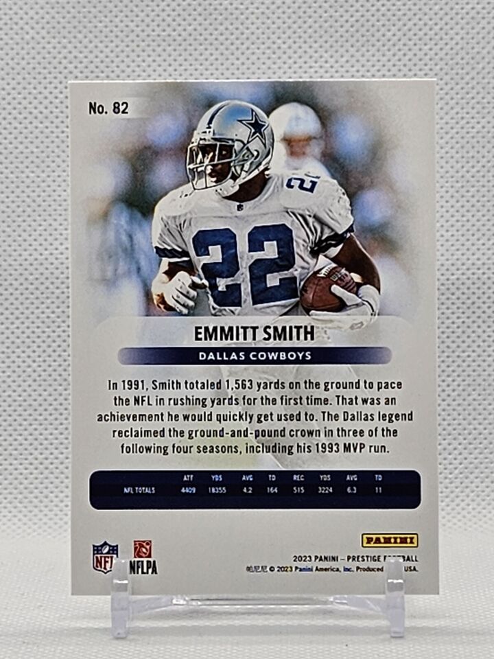 Emmitt Smith 2023 Panini Prestige Xtra Points Diamond Series Mint Card ...