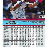 Dave Winfield 1992 Fleer Update Series Mint Card #U-67