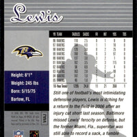 Ray Lewis 2006 Fleer Ultra Series Mint Card #17