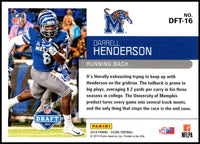 Darrell Henderson 2019 Score NFL Draft Series Mint Card #DFT-16
