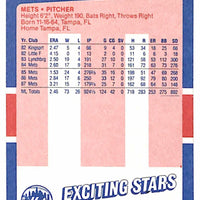 Dwight Gooden 1988 Fleer Baseball's Exciting Stars Series Mint Card #15