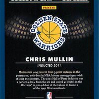 Chris Mullin 2012 2013 Panini Heroes of the Hall Series Mint Card #24