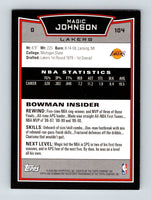 Magic Johnson 2008 2009 Bowman Series Mint Card #104
