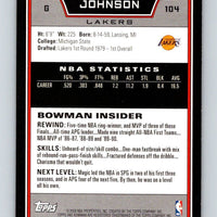 Magic Johnson 2008 2009 Bowman Series Mint Card #104