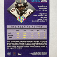 Terrell Davis 1998 Topps Hidden Gems Series Mint Card HG-13