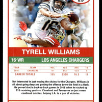 Tyrell Williams 2019 Score GOLD Series Mint Card #29